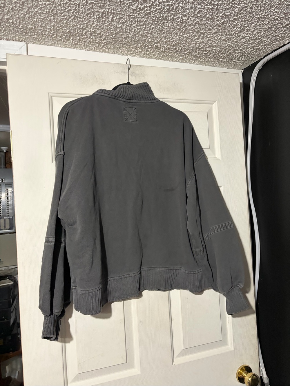 Aerie Sun's Out Quarter Zip Sweatshirt - Picture 3 of 6